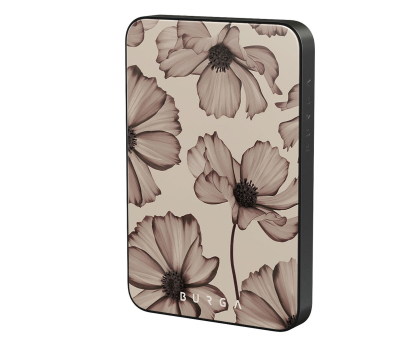 Powerbank Burga Barely Yours Gunmetal Magnetic Power Bank 5000